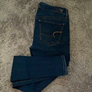 American Eagle Skinny Jegging Size 4 Long